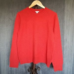 EUC GAP Womens Red Wool Sweater Size Large